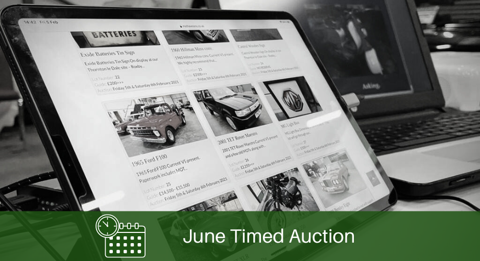 June Timed Auction